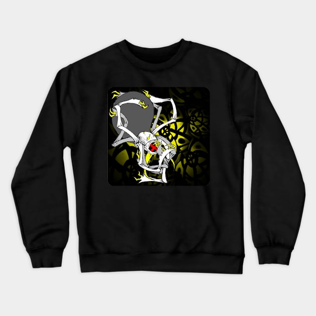 Spithulhu of Madness Crewneck Sweatshirt by Brandon Beyond